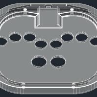 더원 미니 슬림 상판일체형 프레임
