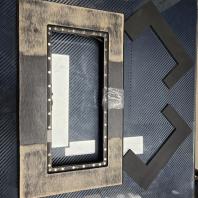 실리콘패드를 붙여보고있어요