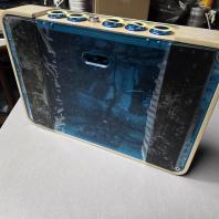 자석하판+실리콘패드 부착시